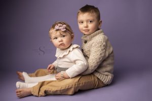 Read more about the article Landon’s 5-Year & Alannah’s 1st year Milestone Session | Syracuse Child Photographer   